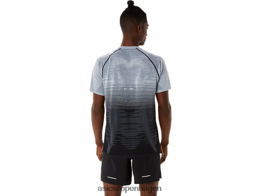 Asics sømløs kortærmet top performance sort/bæregrå Z206F61127