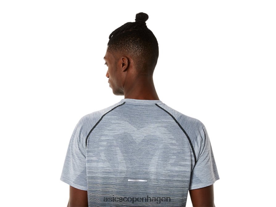 Asics sømløs kortærmet top performance sort/bæregrå Z206F61127