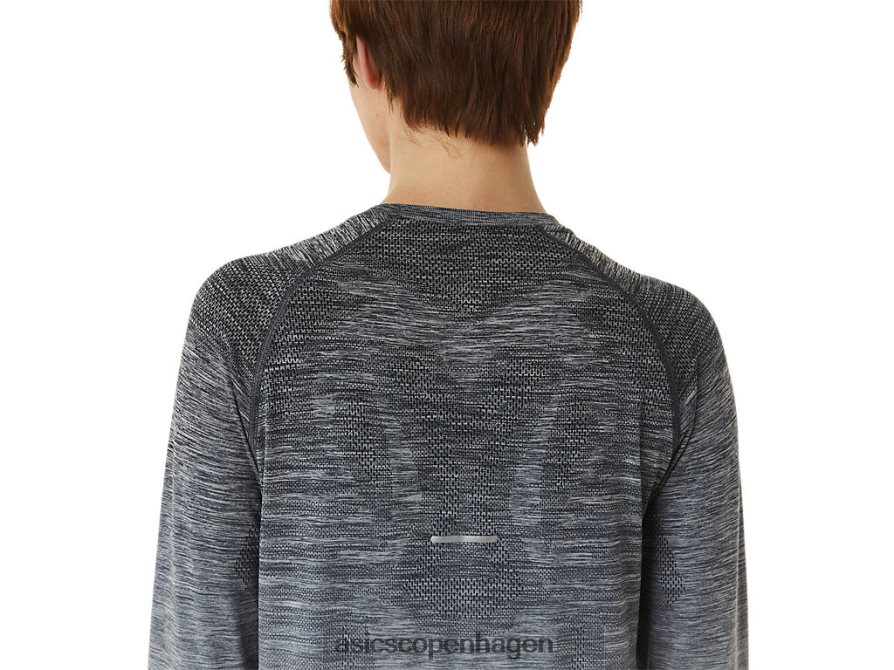 Asics sømløs langærmet top bærergrå/gletsjergrå Z206F62988