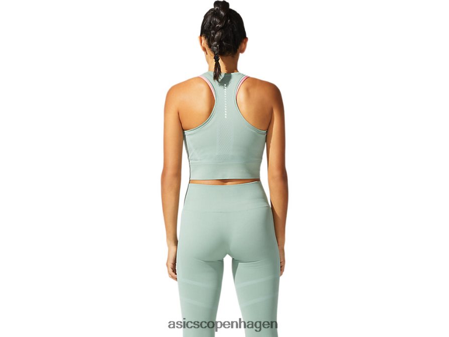 Asics sømløs top skifergrå Z206F63974