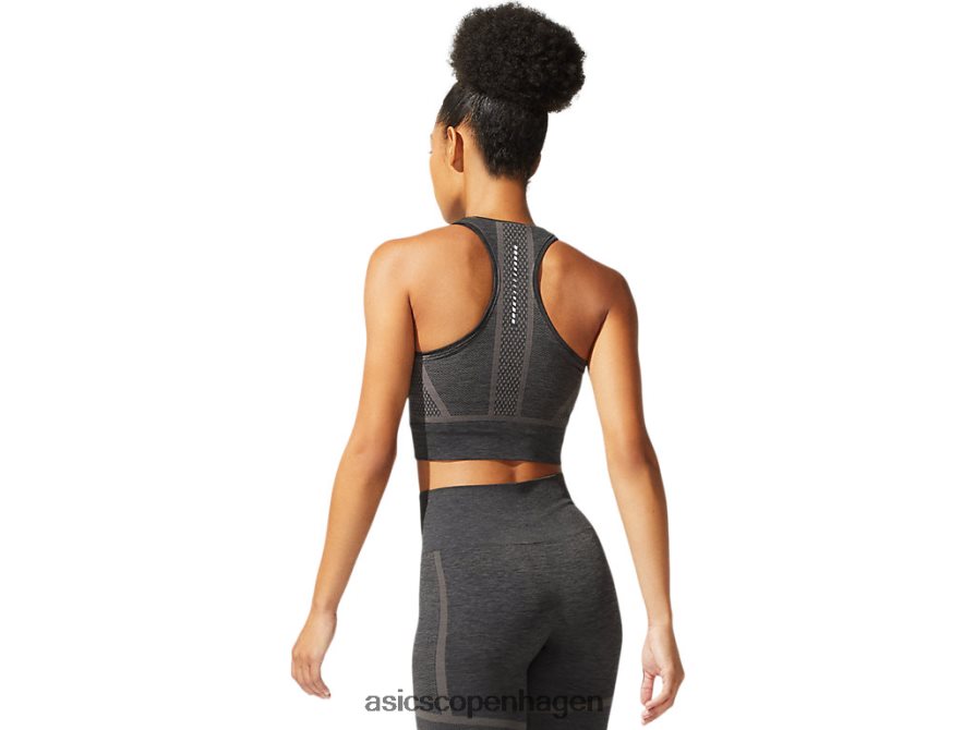 Asics sømløs top ydeevne sort Z206F63837