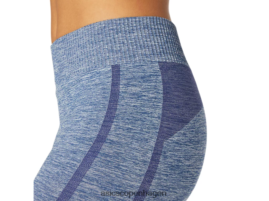 Asics sømløs tæt torden blå Z206F63665