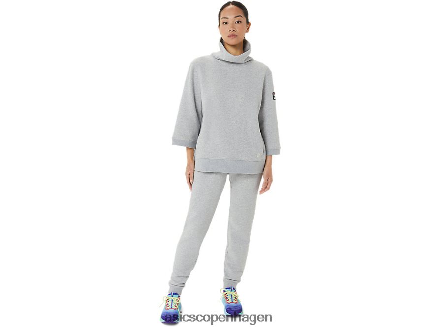Asics søndag fleece cowl lam lysegrå lyng Z206F63308