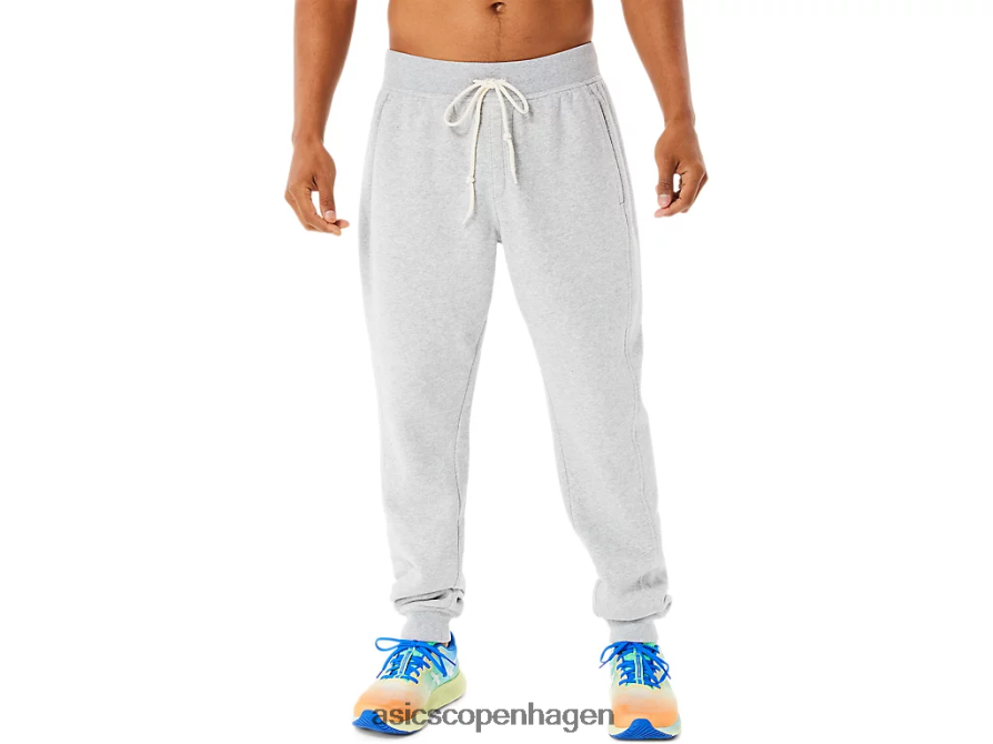 Asics søndag fleece jogger lam lysegrå lyng Z206F61338
