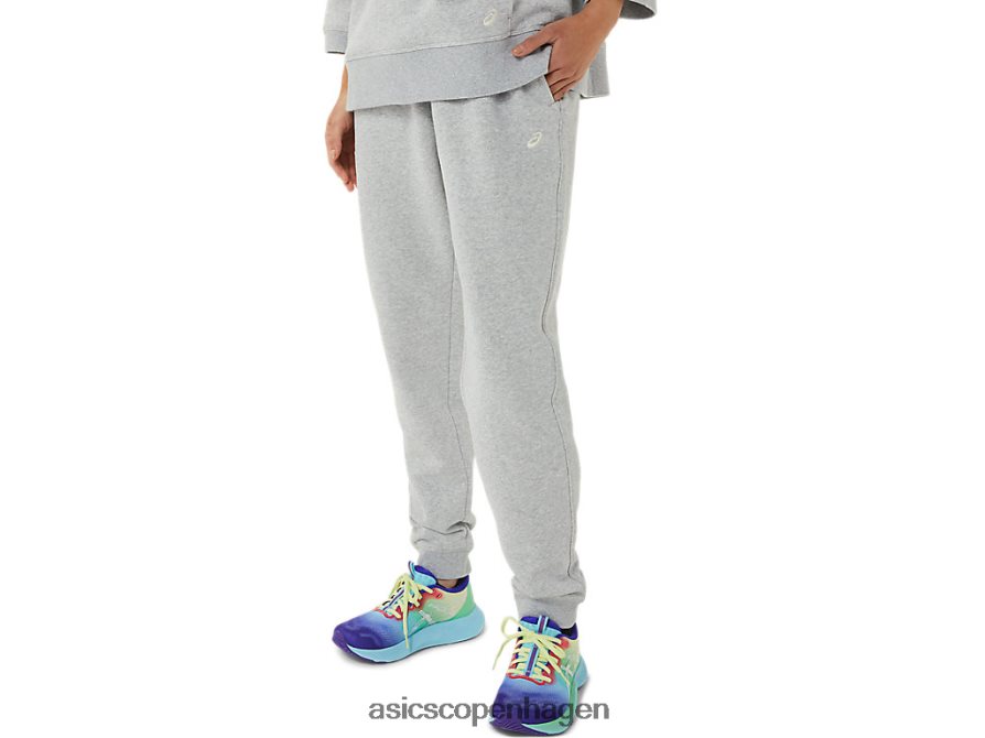 Asics søndag fleece jogger lam lysegrå lyng Z206F63305