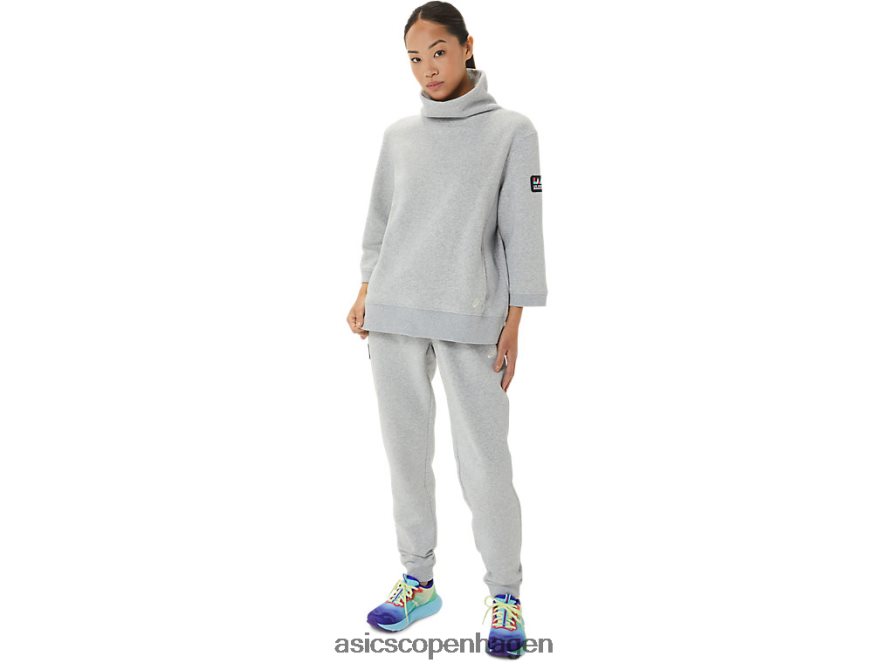 Asics søndag fleece jogger lam lysegrå lyng Z206F63305