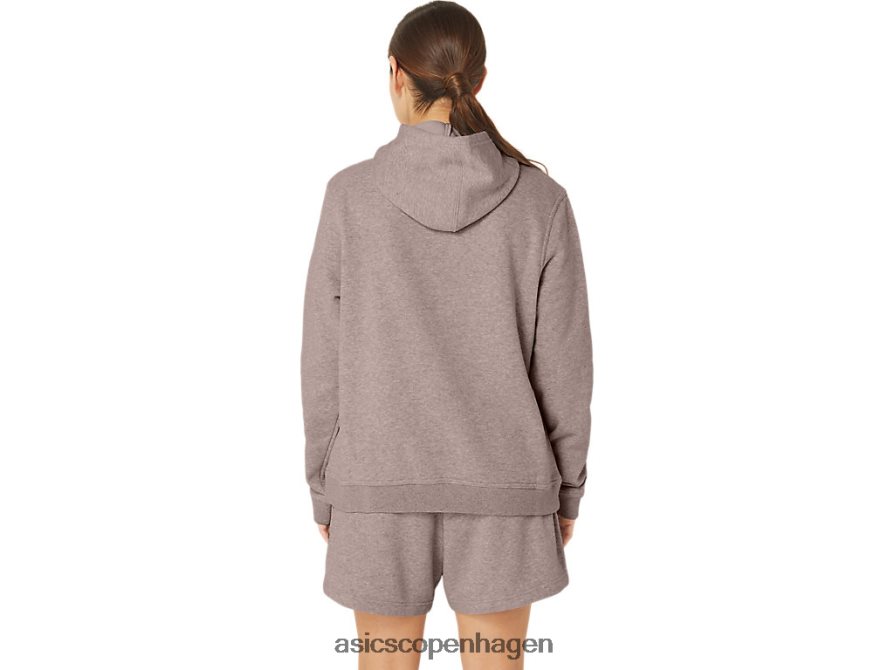 Asics søndag sana fleece hættetrøje fawn Z206F62157