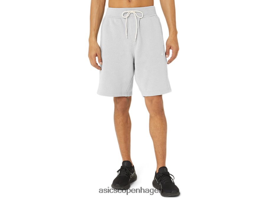 Asics søndag sana fleece short lysegrå lyng Z206F613