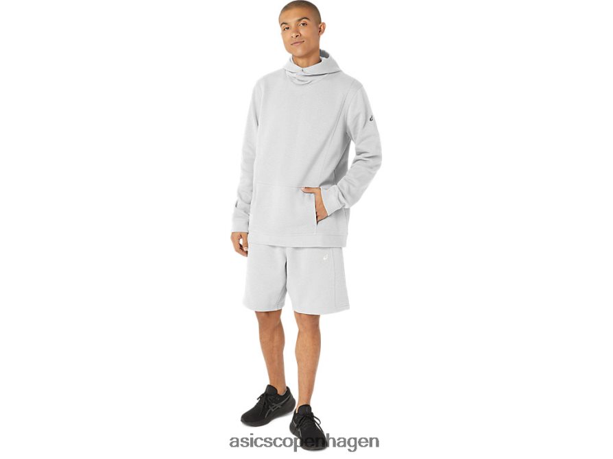 Asics søndag sana fleece short lysegrå lyng Z206F613