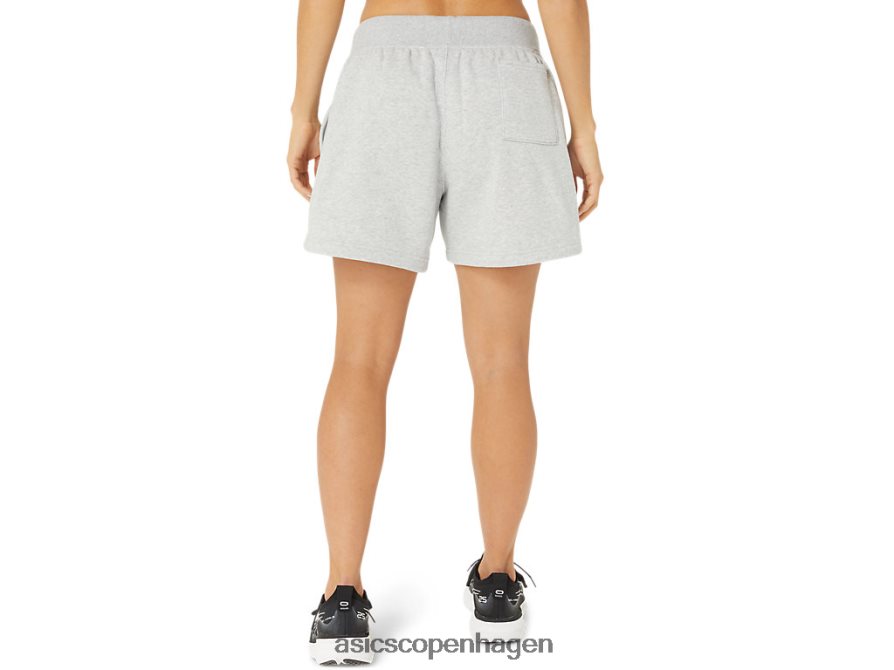 Asics søndag sana fleece short lysegrå lyng Z206F62151