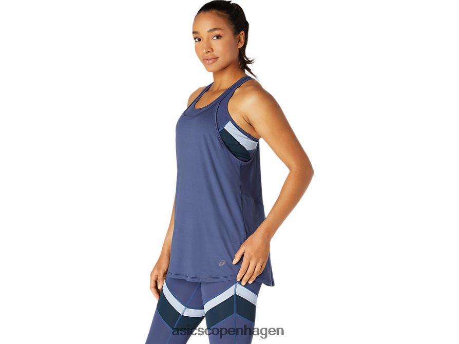 Asics tank torden blå Z206F63750