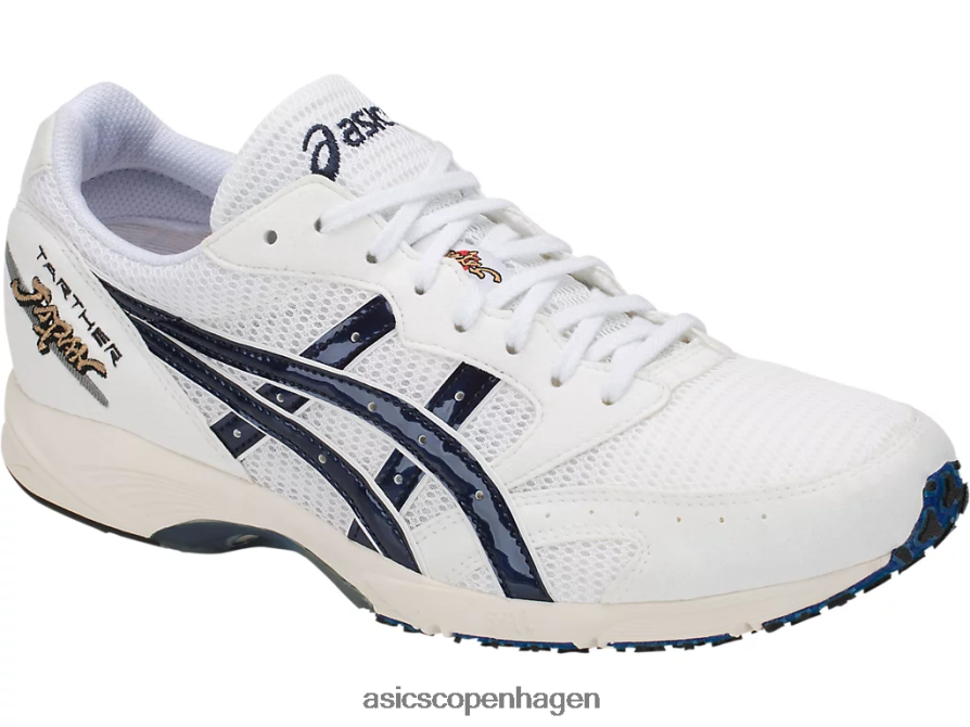 Asics tarther japan hvid/blå print Z206F61860