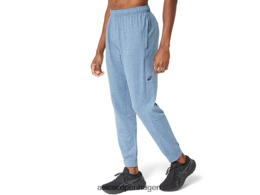 Asics tech pant 20 stål blå spacedye Z206F636