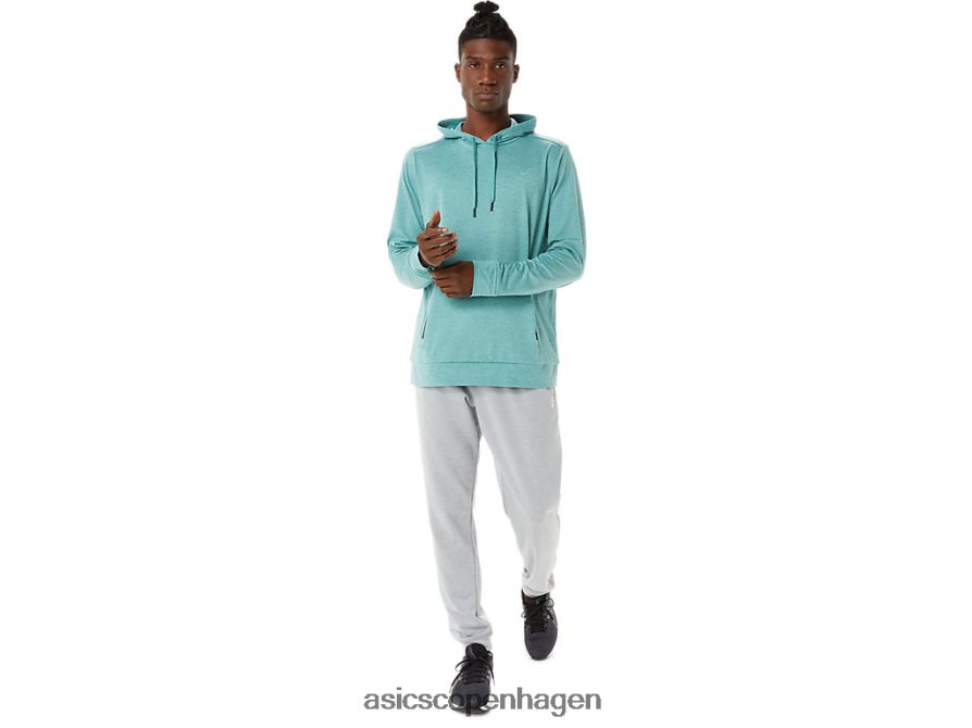 Asics tech pullover hættetrøje salvielyng Z206F61569