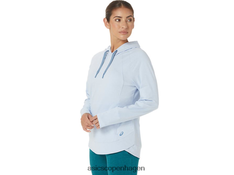 Asics tech pullover hættetrøje soft sky spacedye Z206F62767
