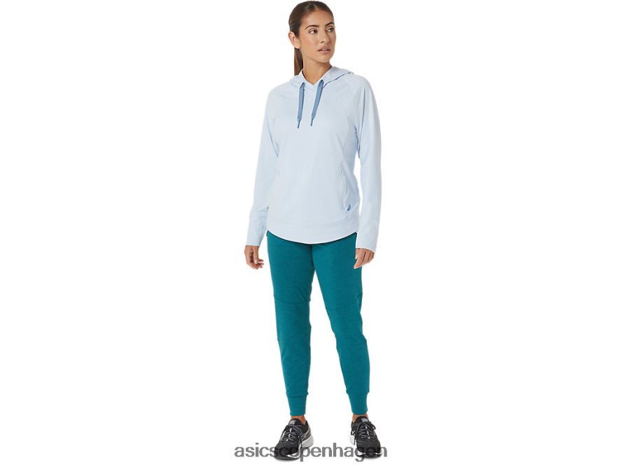 Asics tech pullover hættetrøje soft sky spacedye Z206F62767