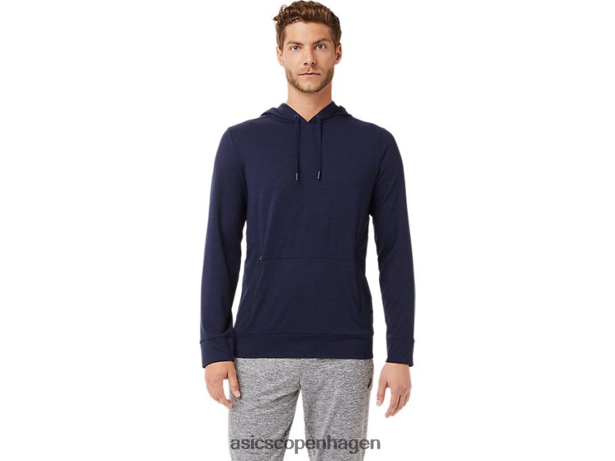 Asics tech pullover hættetrøje ærtelyng Z206F62028