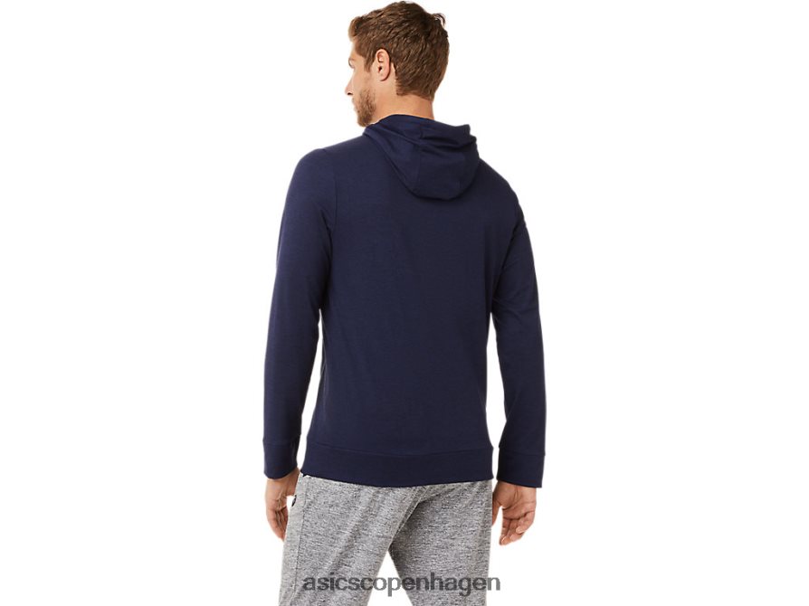 Asics tech pullover hættetrøje ærtelyng Z206F62028