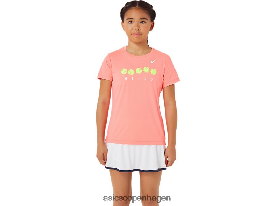 Asics tennis grafisk t-shirt guava Z206F64237