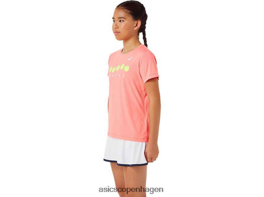Asics tennis grafisk t-shirt guava Z206F64237