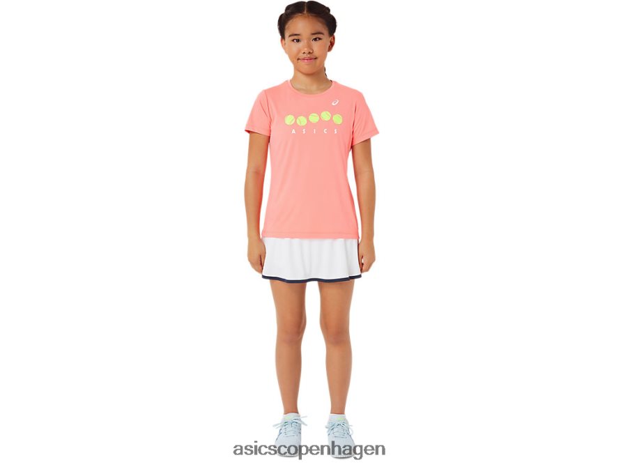 Asics tennis grafisk t-shirt guava Z206F64237