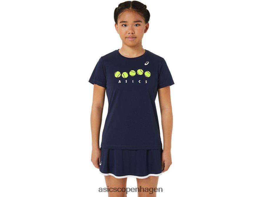 Asics tennis grafisk t-shirt midnat Z206F64240