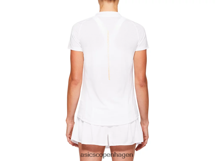 Asics tennis kortærmet t-shirt strålende hvid Z206F64194