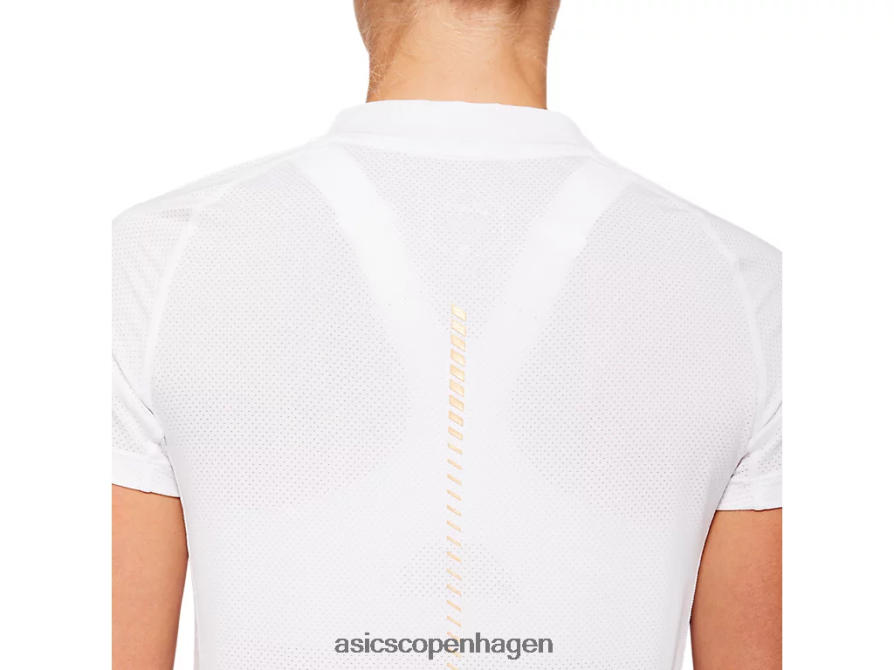 Asics tennis kortærmet t-shirt strålende hvid Z206F64194