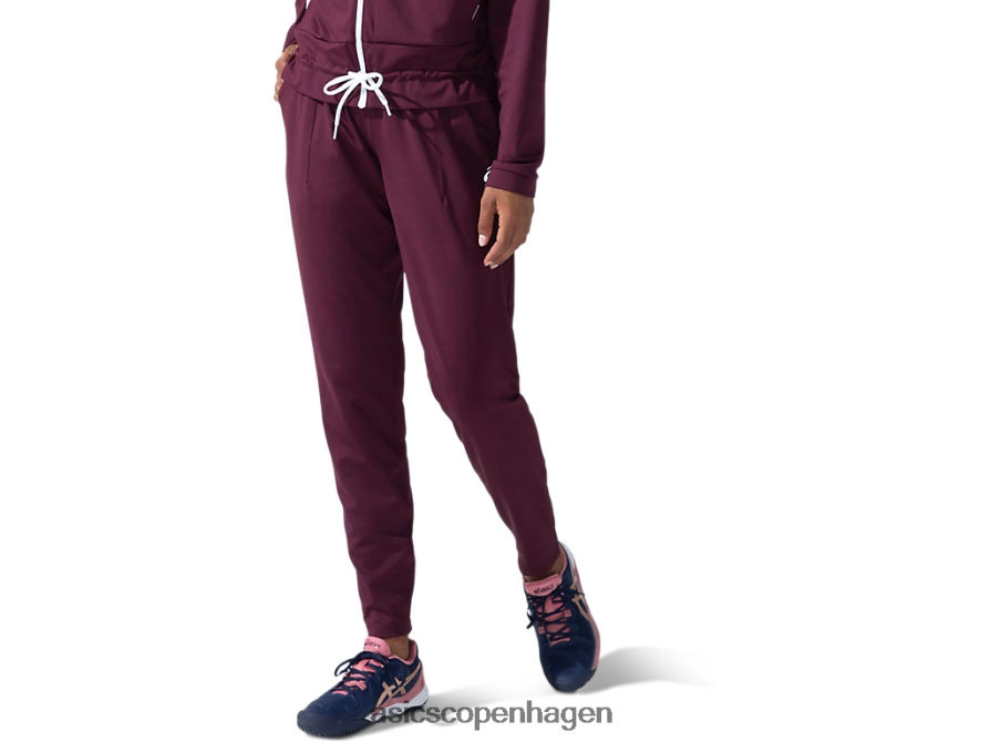 Asics tennisbukser dyb mars/strålende hvid Z206F63834