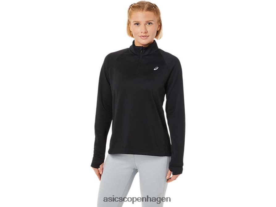 Asics termopolis 1/4 lynlås ydeevne sort Z206F63636