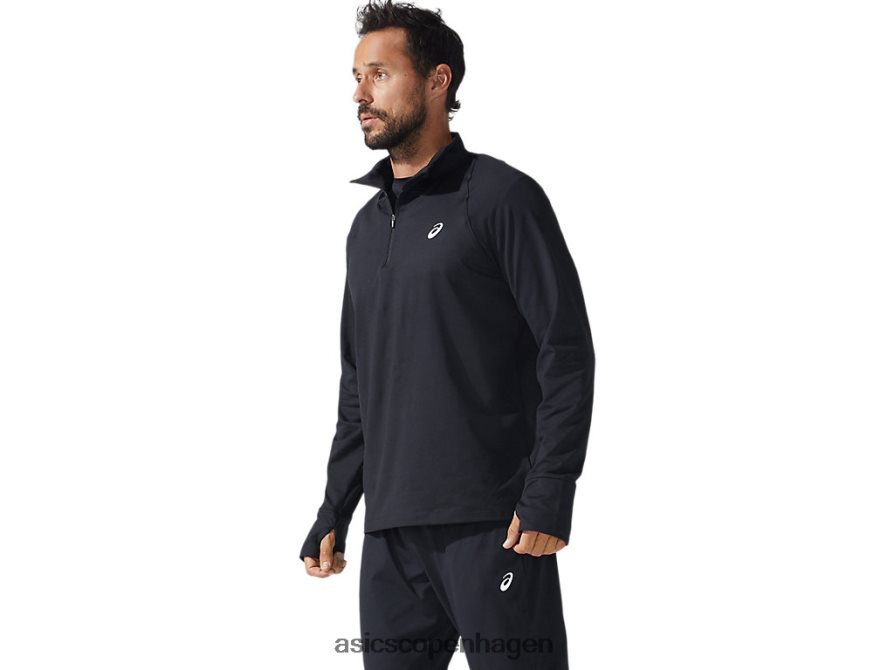 Asics termopolis kvart lynlås ydeevne sort Z206F61626