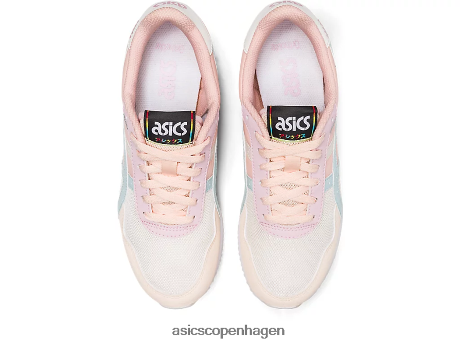 Asics tigerløber creme/aqua engel Z206F63150