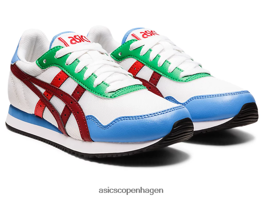 Asics tigerløber hvid/burgunder Z206F63148