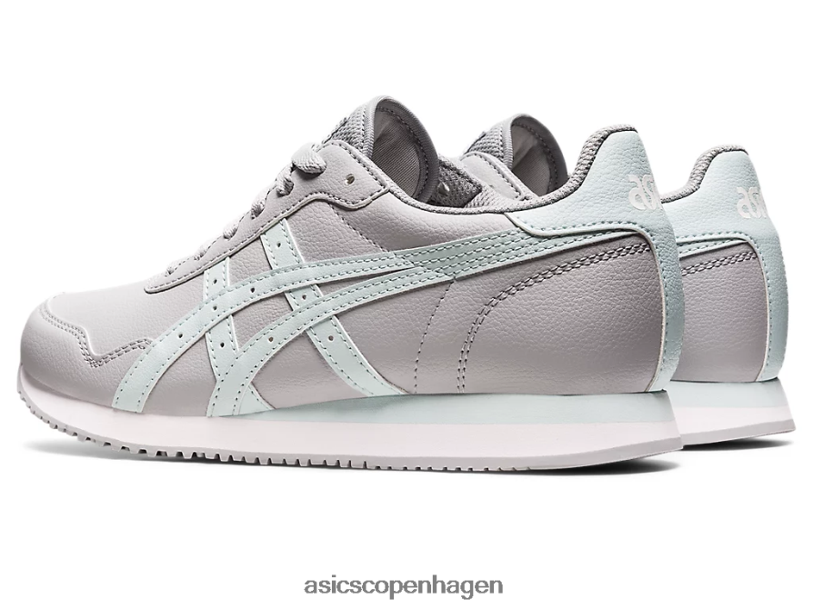 Asics tigerløber piemontegrå/akva engel Z206F63143