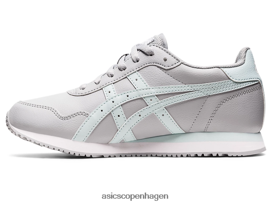 Asics tigerløber piemontegrå/akva engel Z206F63143