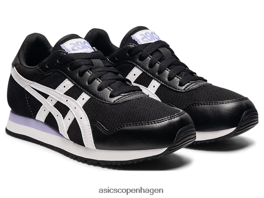Asics tigerløber sort hvid Z206F63734