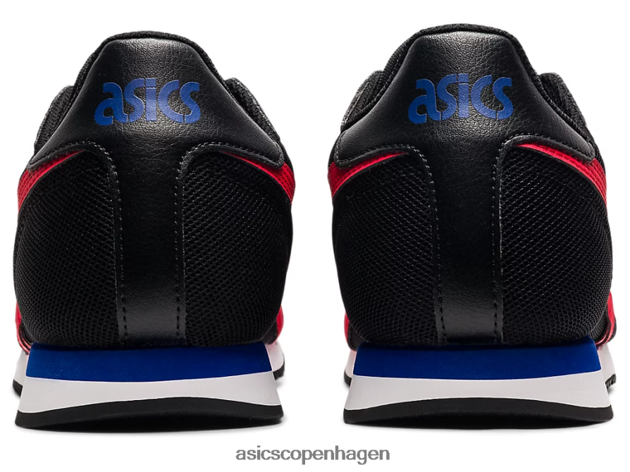 Asics tigerløber sort/elektrisk rød Z206F61740