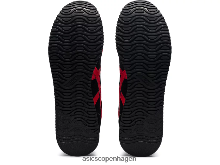 Asics tigerløber sort/elektrisk rød Z206F61740