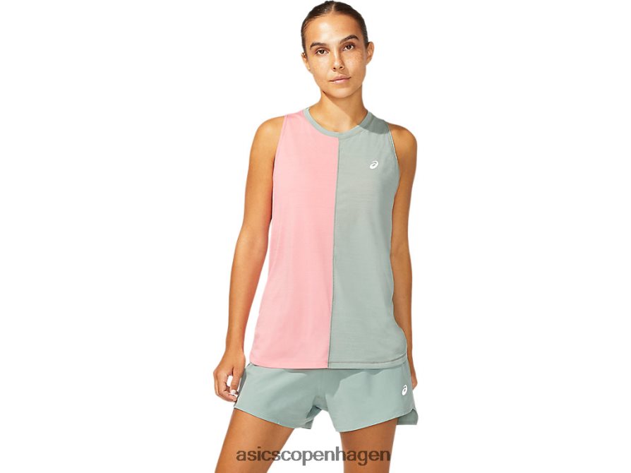 Asics tokyo tank skifergrå/ferskenblad Z206F63961