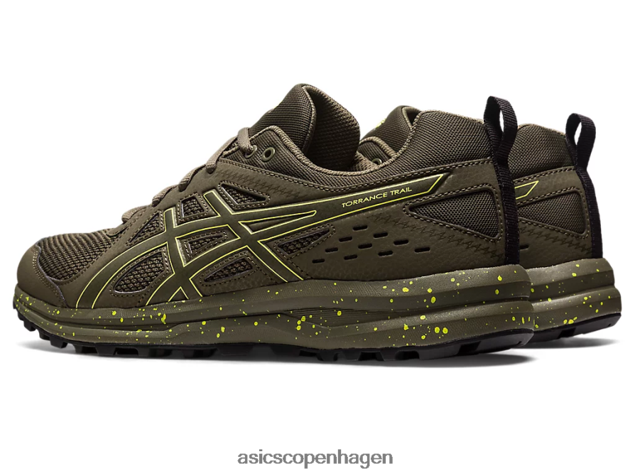 Asics torrance spor brun sten/citrongnist Z206F6220