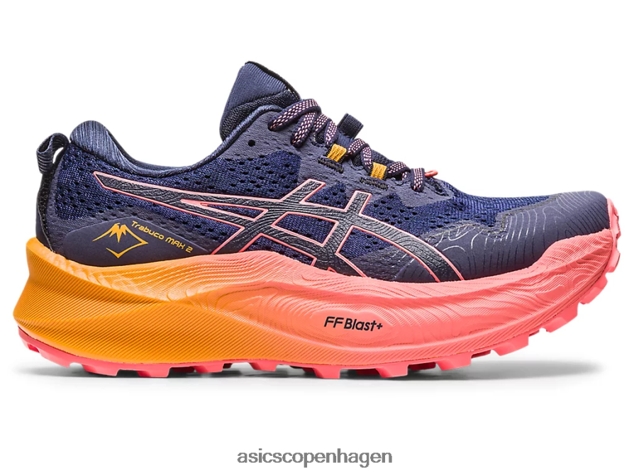 Asics trabuco max 2 midnat/papaja Z206F62286