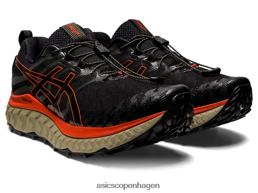 Asics trabuco max sort/cherry tomat Z206F6929