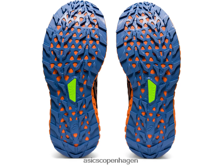 Asics trabuco max sort/chokerende orange Z206F61485