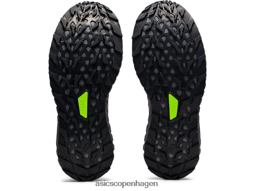 Asics trabuco max sort/elektrisk rød Z206F61862