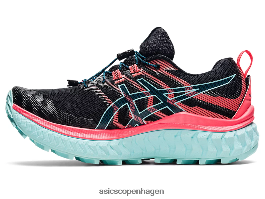 Asics trabuco max sort/flammende koral Z206F63877