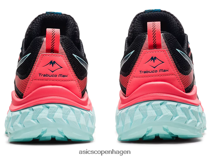 Asics trabuco max sort/flammende koral Z206F63877