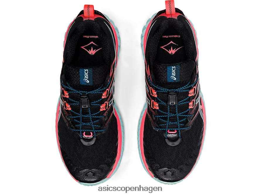 Asics trabuco max sort/flammende koral Z206F63877