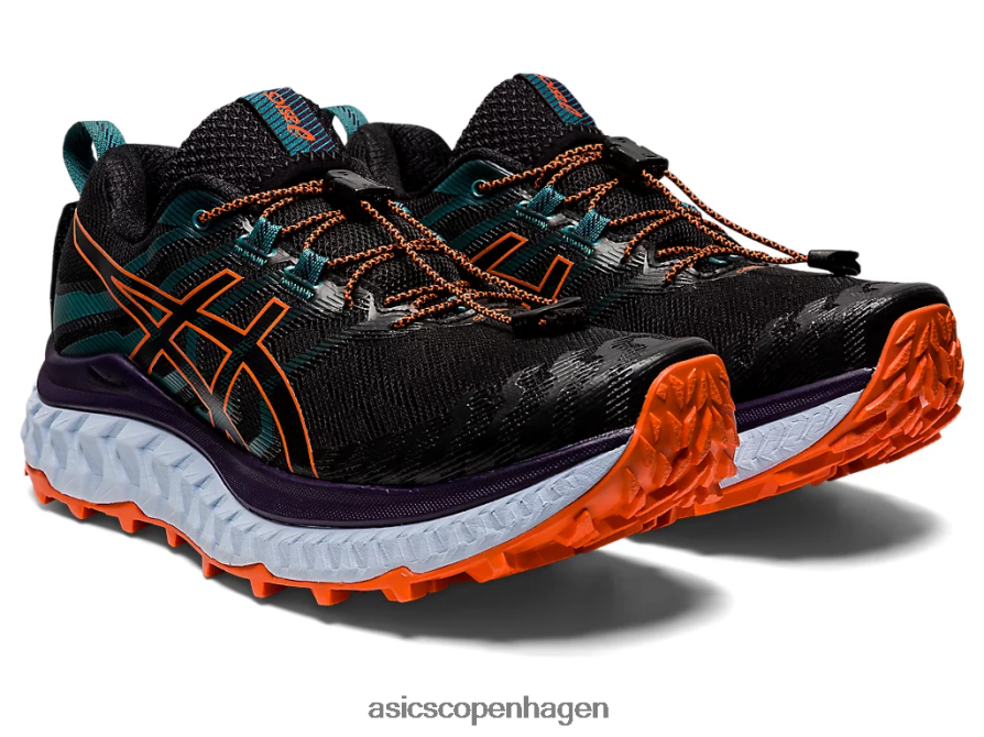 Asics trabuco max sort/nova orange Z206F62882