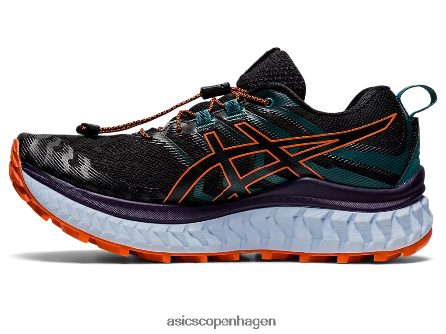 Asics trabuco max sort/nova orange Z206F62882