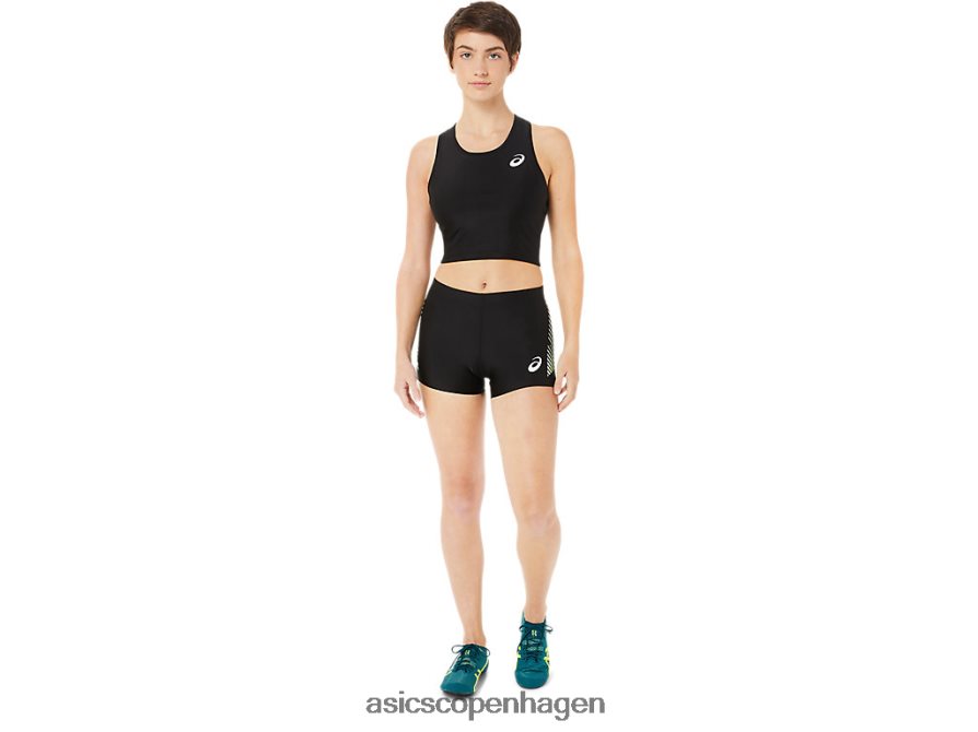 Asics track hot pant ydeevne sort Z206F63402